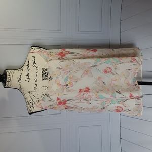 Skies Are Blue Floral Print Cami